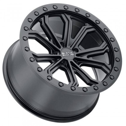 Alloy wheel Matte Black Trabuco Black Rhino