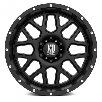 Alloy wheel XD820 Grenade Satin Black XD Series