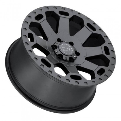 Alloy wheel Matte Gunmetal Warlord Black Rhino