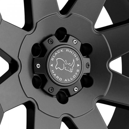 Alloy wheel Matte Gunmetal Warlord Black Rhino