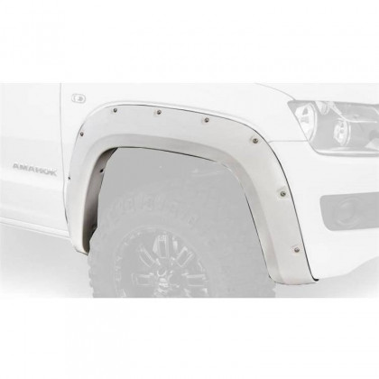 Front and rear fender flares flap 18cm Bushwacker Pocket Style