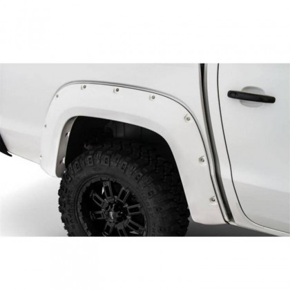 Front and rear fender flares flap 18cm Bushwacker Pocket Style