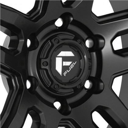 Alloy wheel D700 Ammo Matte Black Fuel