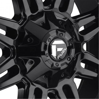 Alloy wheel D625 Hostage Gloss Black Fuel