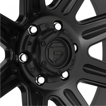 Alloy wheel D706 Siege Matte Black Fuel