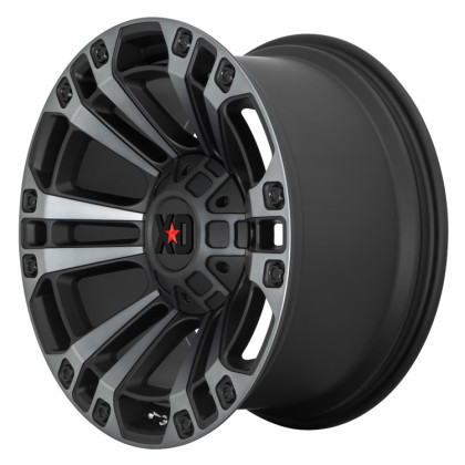 Alloy wheel XD851 Monster Satin Black/Gray Tint XD Series