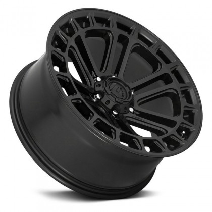 Alloy wheel D718 Heater Matte Black Fuel