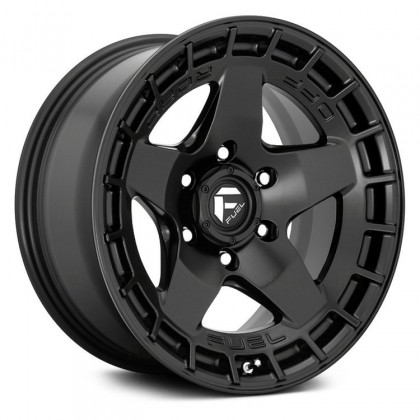 Alloy wheel D733 Warp Satin Black Fuel