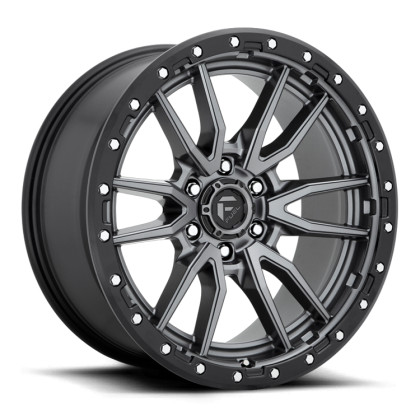 Alloy wheel D680 Rebel 6 Anthracite Center/Black Lip Fuel