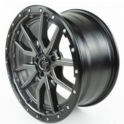 Alloy wheel D680 Rebel 5 Anthracite Gun Metal/Black Ring Fuel