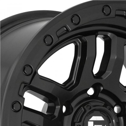 Alloy wheel D700 Ammo Matte Black Fuel