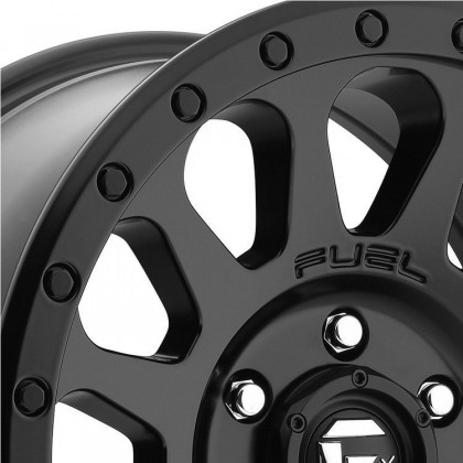 Alloy wheel D579 Vector Matte Black Fuel