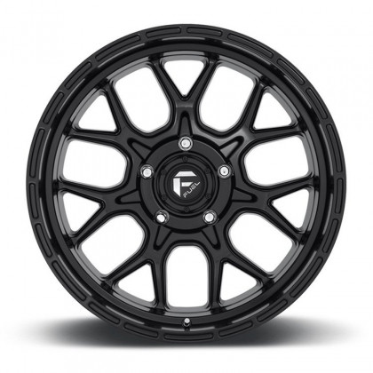 Alloy wheel D670 Tech Matte Black Fuel