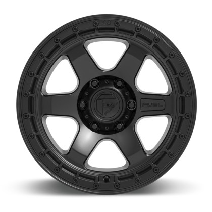 Alloy wheel D750 Block Matte Black/Black Ring Fuel