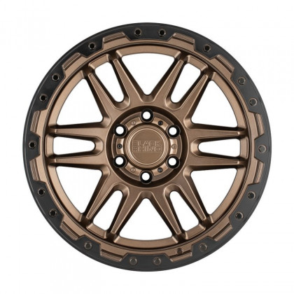 Alloy wheel Matte Bronze/Black Lip Edge Apache Black Rhino