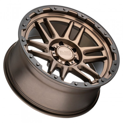 Alloy wheel Matte Bronze/Black Lip Edge Apache Black Rhino