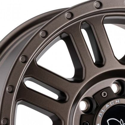 Alloy wheel Matte Bronze Yellowstone Black Rhino