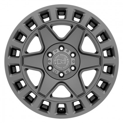 Alloy wheel Matte Gunmetal York Black Rhino