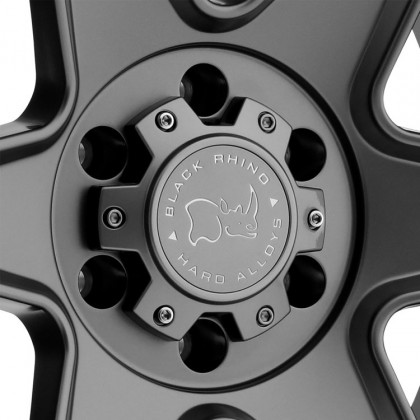 Alloy wheel Matte Gunmetal York Black Rhino