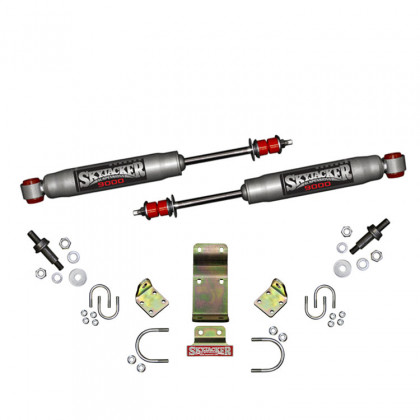 Dual steering stabilizer silver Skyjacker