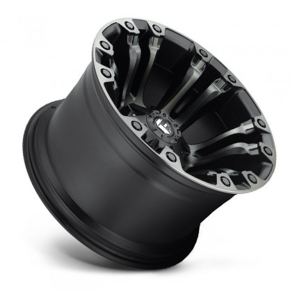 Alloy wheel D569 Vapor New Matte Black/Double Dark Tint Fuel