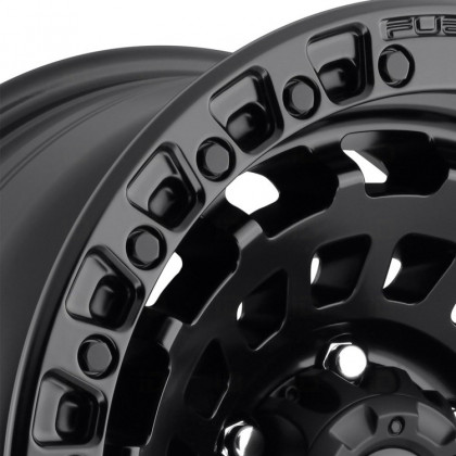 Alloy wheel D633 Zephyr Matte Black Fuel