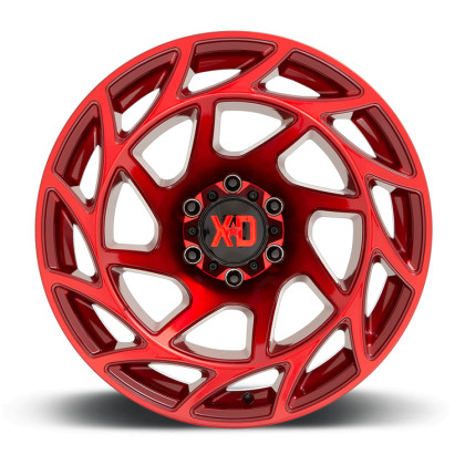 Alloy wheel XD860 Onslaught Candy Red XD Series