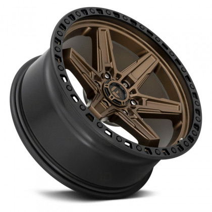 Alloy wheel D699 Kicker 6 Matte Bronze Black Bead Ring Fuel