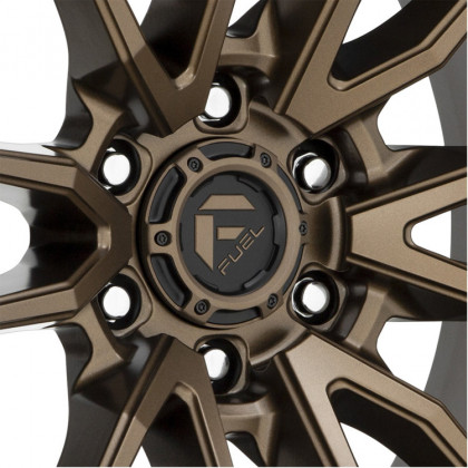 Alloy wheel D681 Rebel 6 Matte Bronze Black Bead Ring Fuel