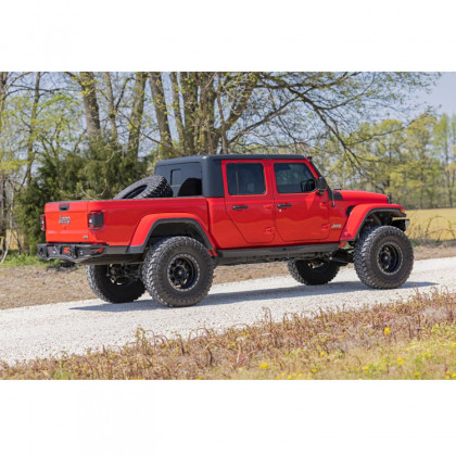 Rear steel tubular bumper with LED lights Rough Country