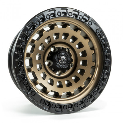 Alloy wheel D634 Zephyr Matte Bronze/Black Bead Ring Fuel