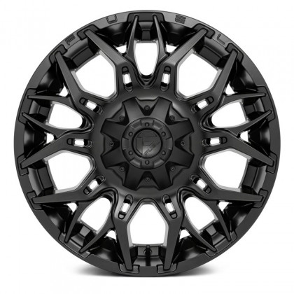 Alloy wheel D772 Twitch Blackout Fuel