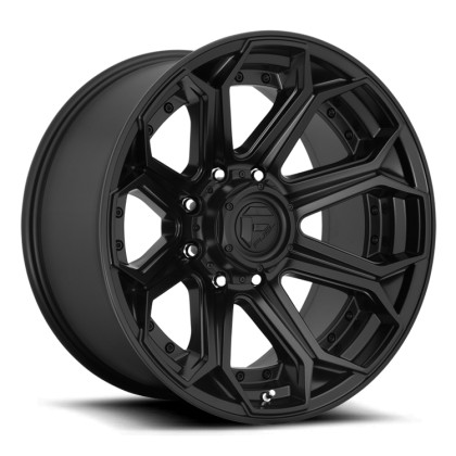 Alloy wheel D706 Siege Matte Black Fuel