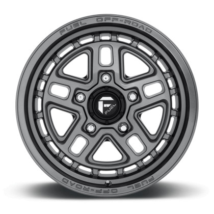 Alloy wheel D668 Nitro Matte GUN Metal Fuel