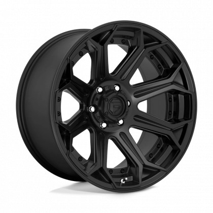 Alloy wheel D706 Siege Matte Black Fuel