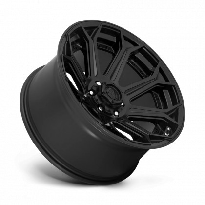 Alloy wheel D706 Siege Matte Black Fuel