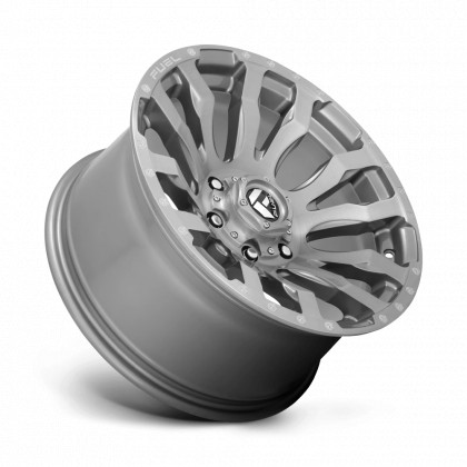 Alloy wheel D693 Blitz Brushed GUN Metal Tinted Clear Fuel