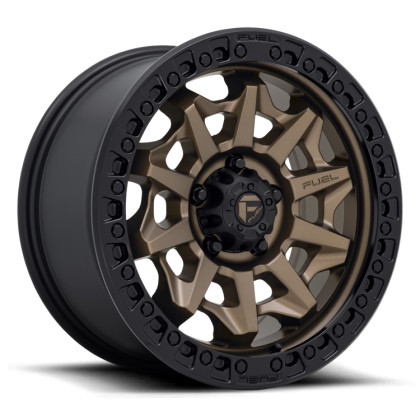 Alloy wheel D696 Covert Matte Bronze Black Bead Ring Fuel