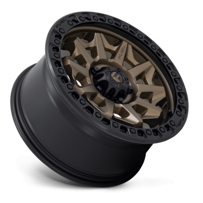 Alloy wheel D696 Covert Matte Bronze Black Bead Ring Fuel