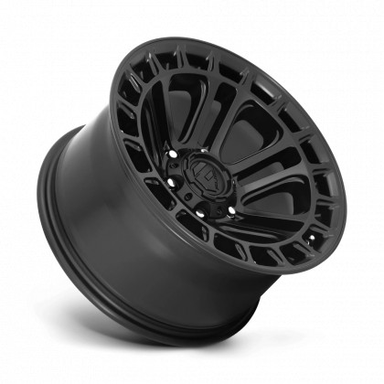 Alloy wheel D718 Heater Matte Black Fuel