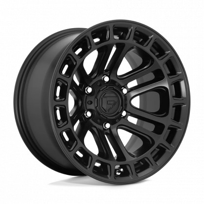 Alloy wheel D718 Heater Matte Black Fuel