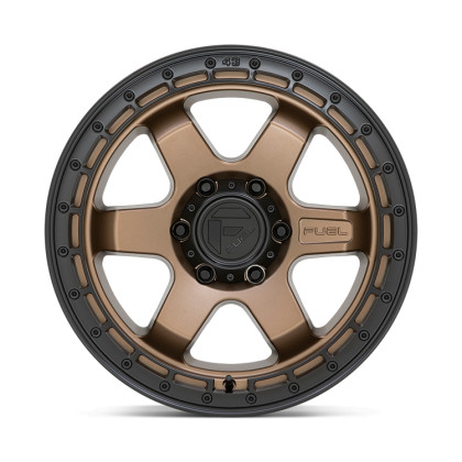 Alloy wheel D751 Block Matte Bronze W/ Black Ring Fuel