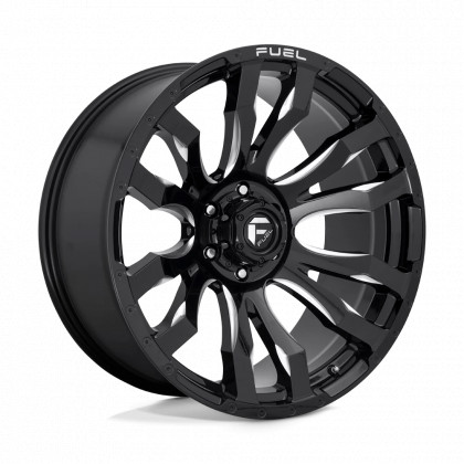 Alloy wheel D673 Blitz Gloss Black Milled Fuel