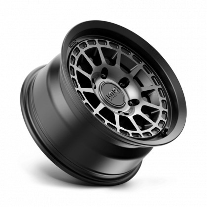 Alloy wheel KM719 Canyon Satin Black W/ Gray Tint KMC