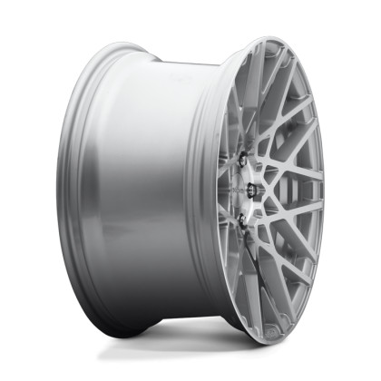 Alloy wheel R110 BLQ Gloss Silver Machined Rotiform