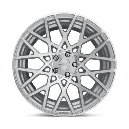 Alloy wheel R110 BLQ Gloss Silver Machined Rotiform