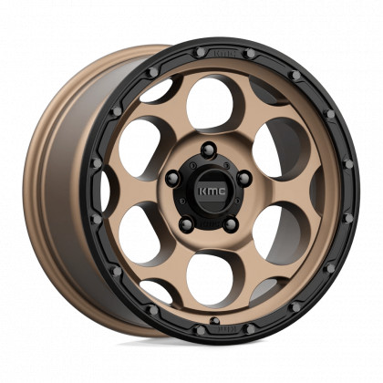 Alloy wheel KM541 Dirty Harry Matte Bronze W/ Black LIP KMC