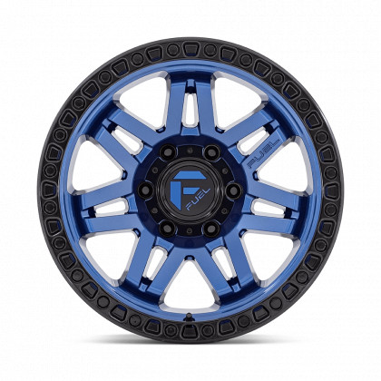 Alloy wheel D813 Syndicate Dark Blue W/ Black Ring Fuel