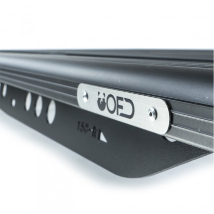 Roof rack with mounting rails 220x125 cm OFD