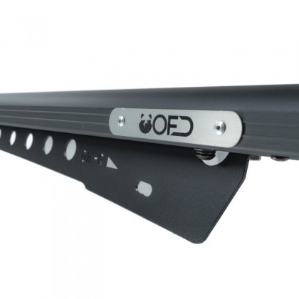 Roof rack with mounting rails 160x125 cm OFD